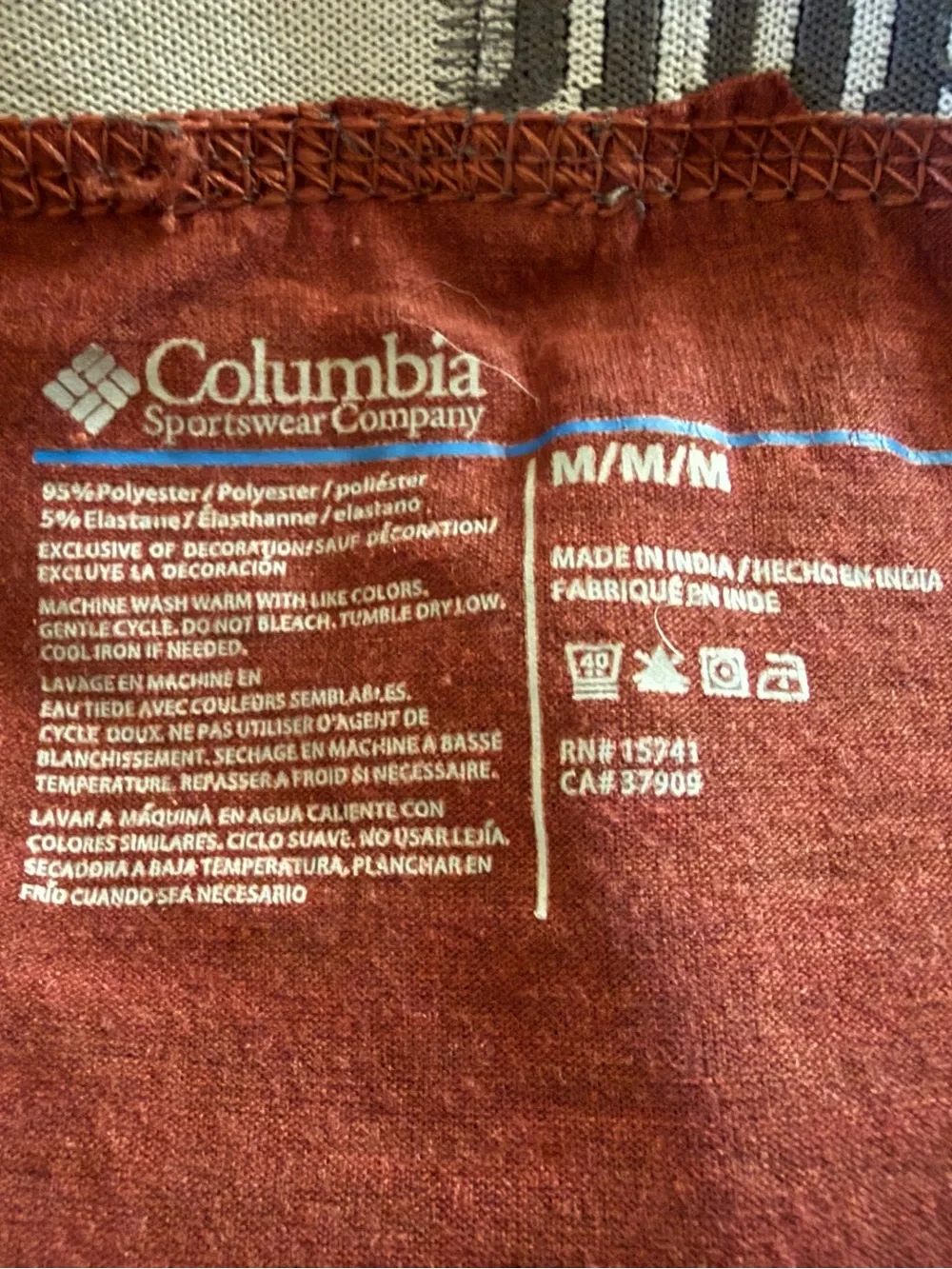 Columbia jersey knit men’s boxer briefs M